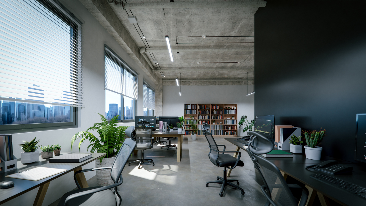 Modern designed office